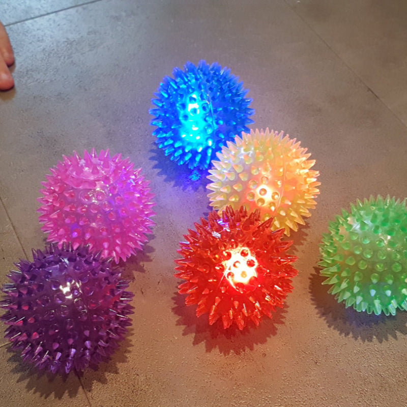 zachte massagebal met licht