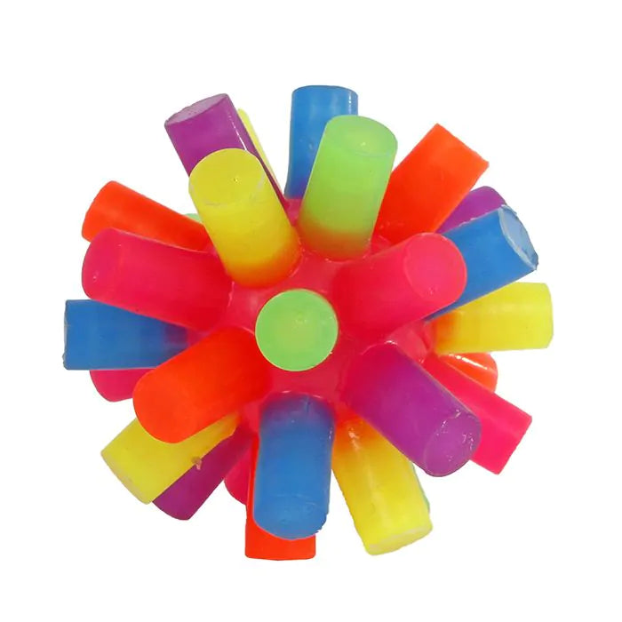 led licht stuiterbal, sensoriek bal, motoriekspeelgoed