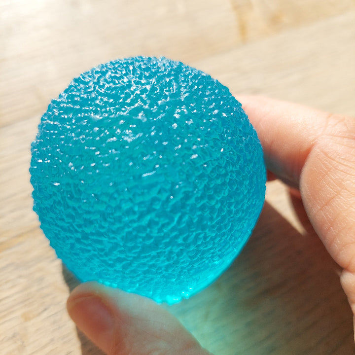 close up van de structuur van gum drop fidget van needoh, sensorisch fidget materiaal, autisme