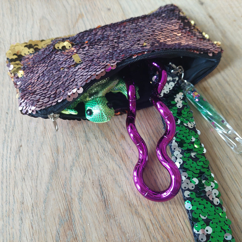 Glitter fidget etui