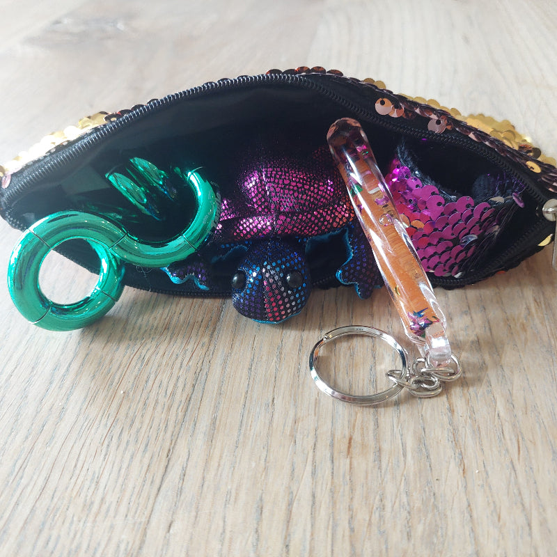 Glitter fidget etui