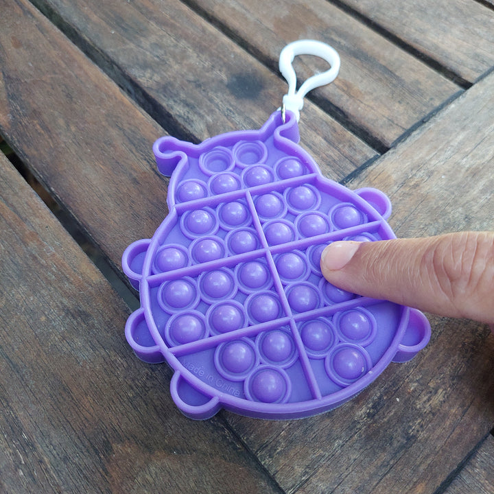 mini pop it sleutelhanger, fijne motoriek speelgoed