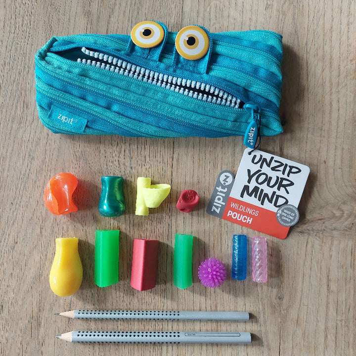 zipit wildlings pouch etui met stifthouders