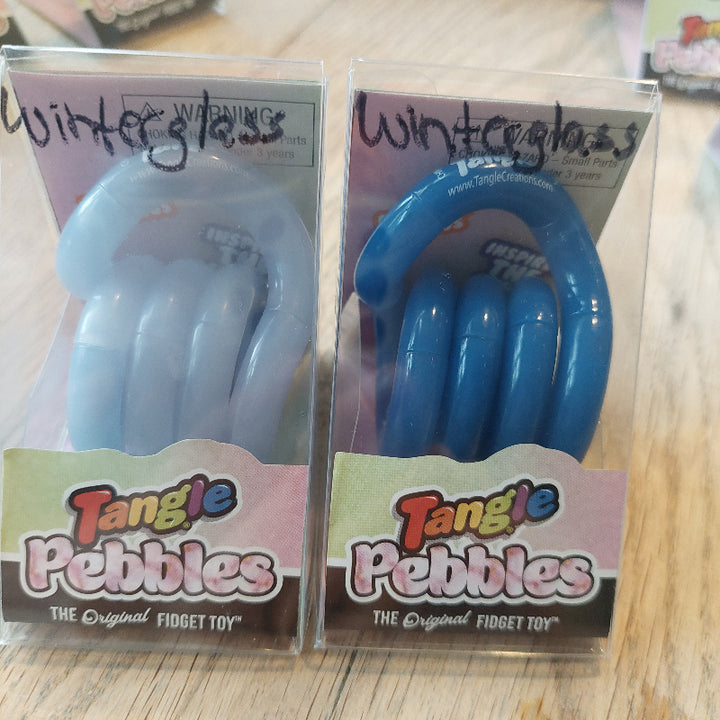 2 tangle winterglass, tangle pebbels, een warm een koud, temperatuur tangle, senoriek tangle