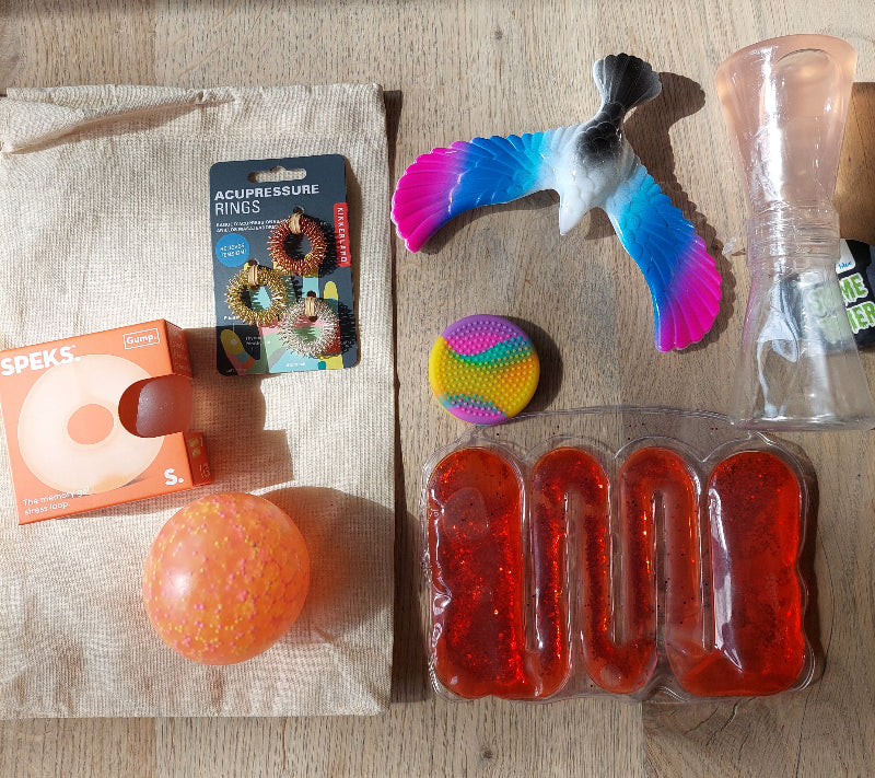 ontprikkelset fier en focus, toys42hands, fidgetset