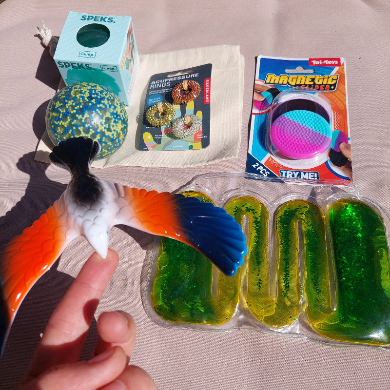 fidget set van fier en focus, 