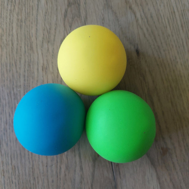 fidget ballen, antistressballen, set van drie, squishy neon ballen, super soft