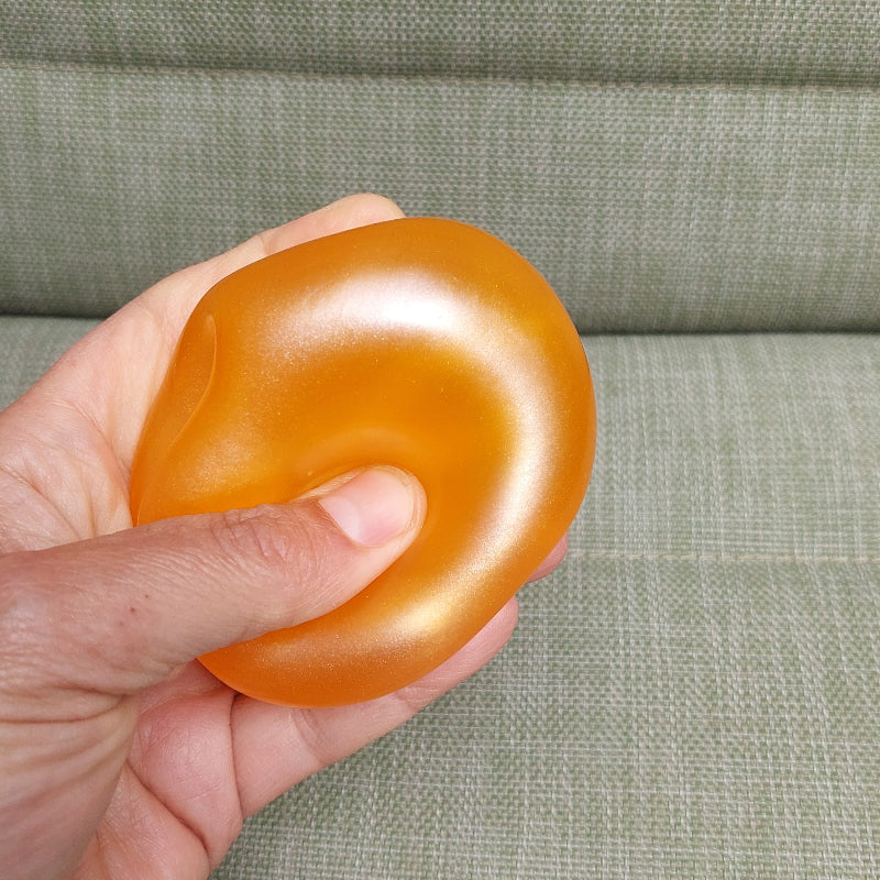 oranje anitstressbal, sugarbal, maltosebal, fidgetbal