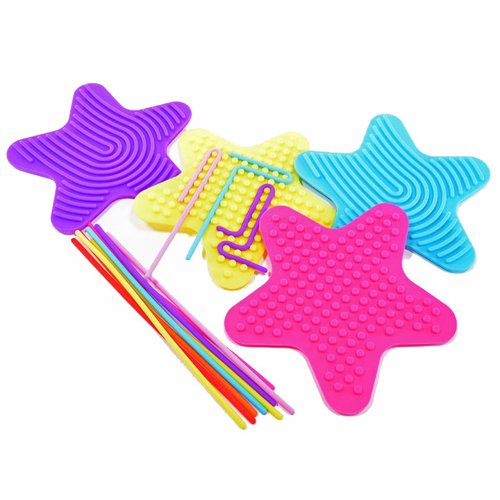 Dubbelzijdige silicone activiteitenboard sterren