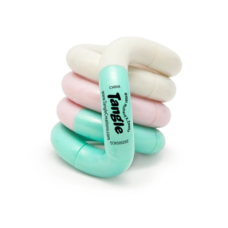 tangle creations jr cloud mint roze beige