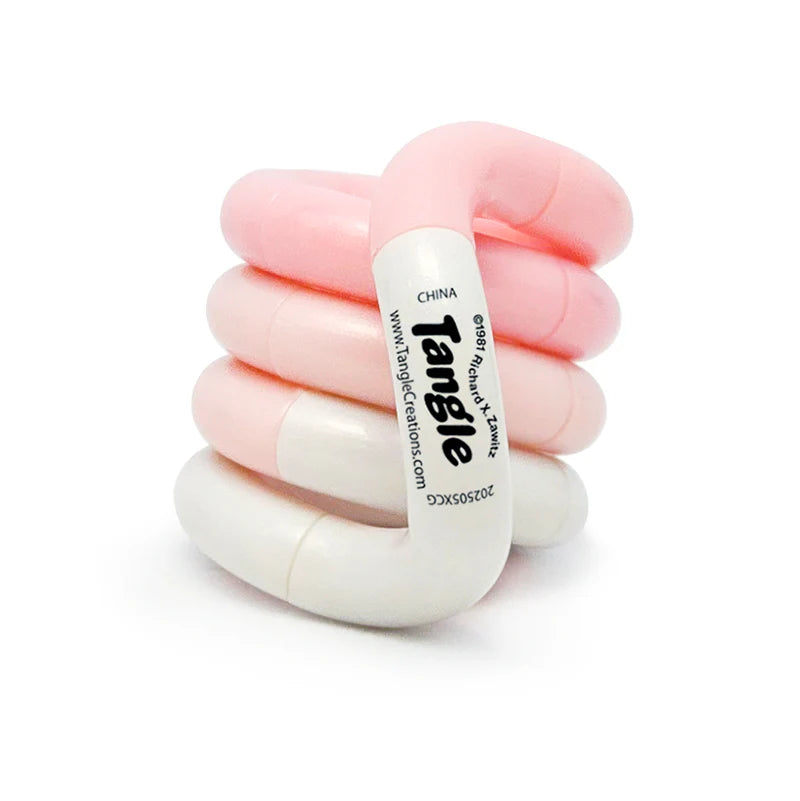 Tangle Wolken rosa beige