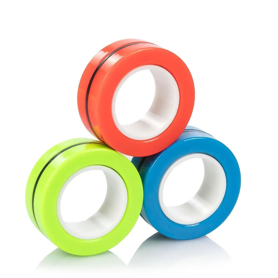 Magnetische Fidget-Ringe mehrfarbig