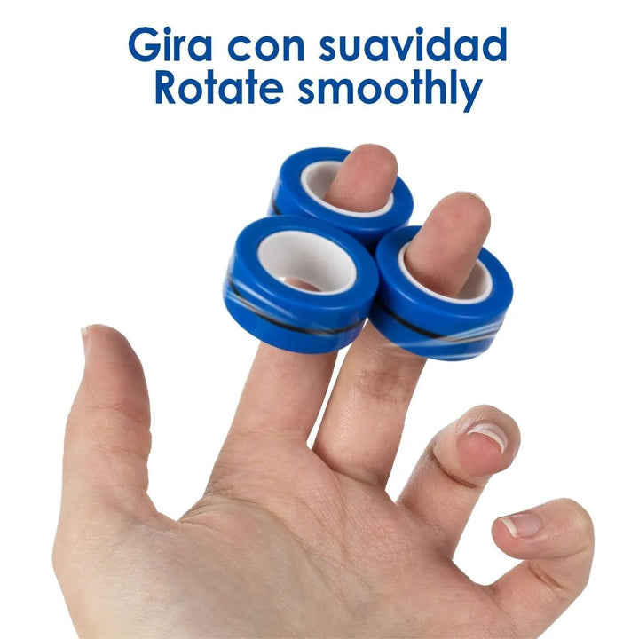 Magnetische Fidget-Ringe mehrfarbig