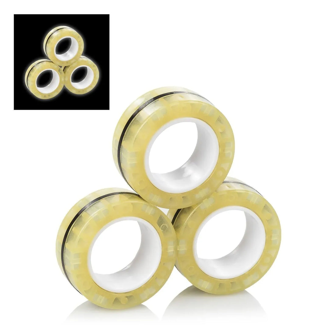 Magnetische Fidget-Ringe – leuchten im Dunkeln
