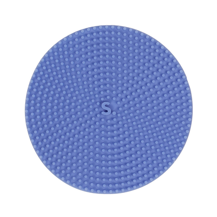 blauwe Speks Slabs Round siliconen fidget voor tieners en volwassenen