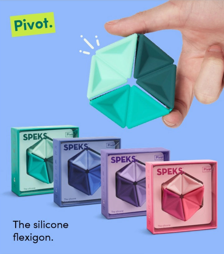 Pivot flexagons