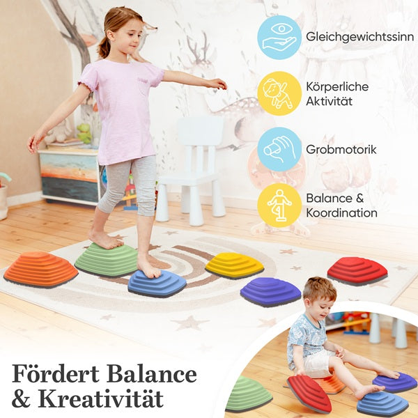 Stapel balansstenen 6 stuks