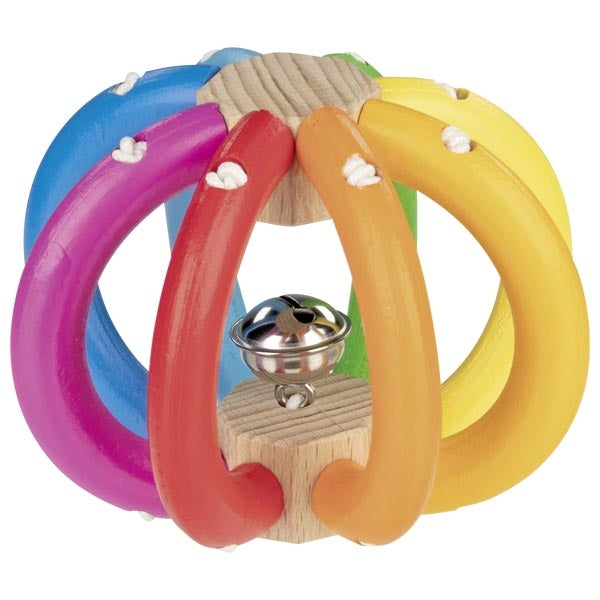 Rattle rainbow ball