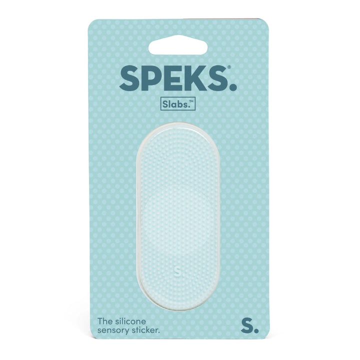 licht blauwe fidget sticker met relief en structuur, si materiaal, silicone sensory sticker