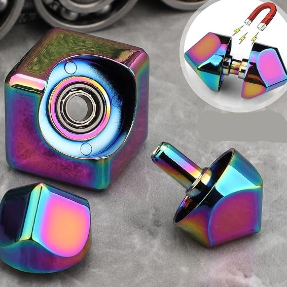 magnetische onderdelen van de iron cube spinner