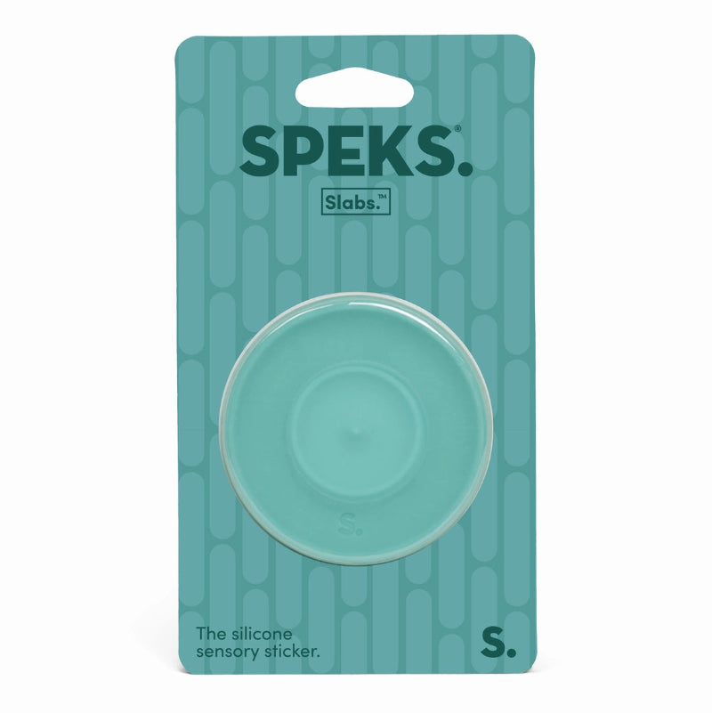 Speks Slabs Round ronde siliconen sensorische fidget sticker