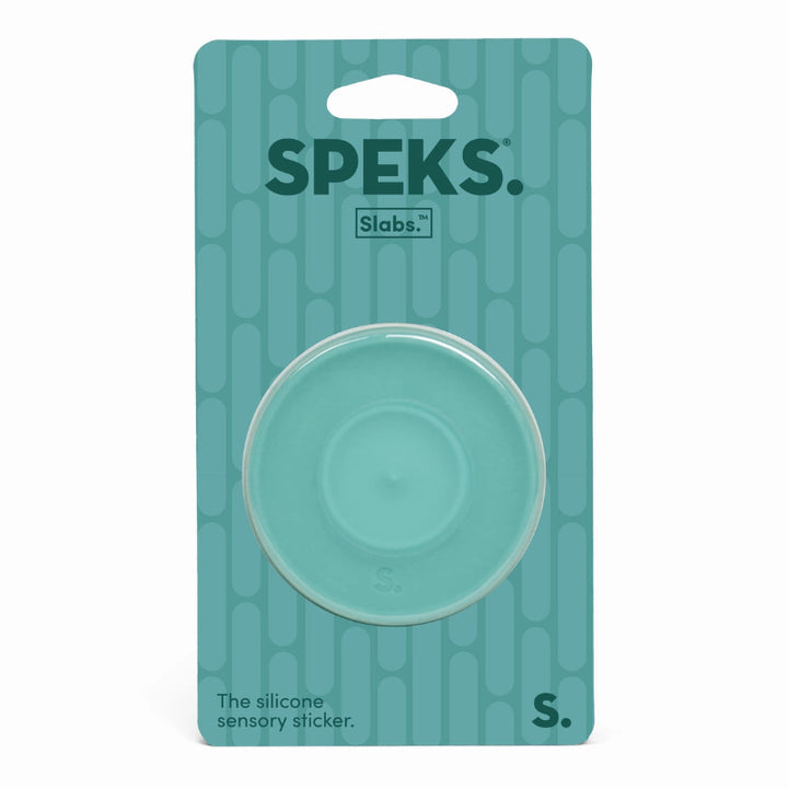Speks Slabs Round ronde siliconen sensorische fidget sticker