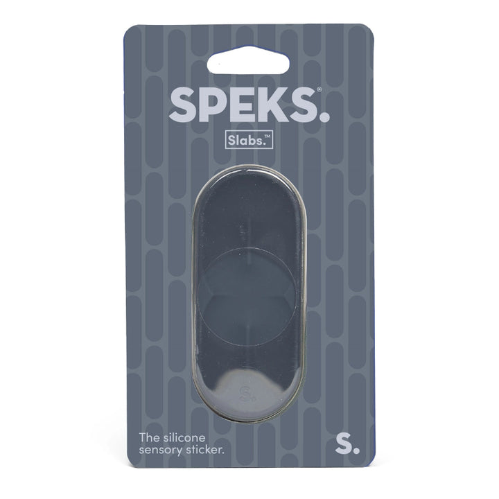 speks slabs tap grijs, silicone sticker, fidget sticker, si sticker, prikkelwerkering