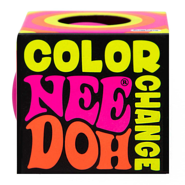 erpakking van de Color Changing NeeDoh fidget bal met kleurveranderend effect