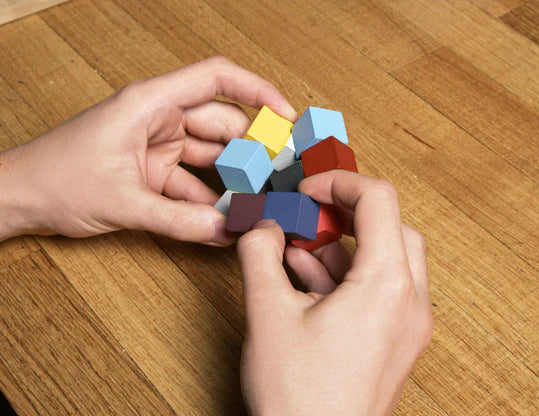 Elastiek Kubus 3D puzzel