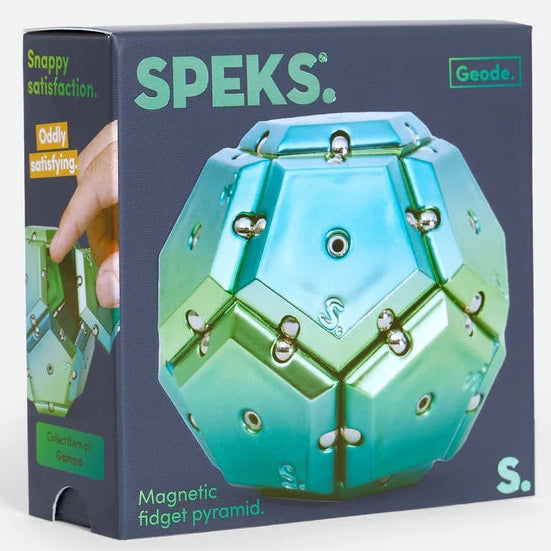 Speks Geode magneets Sphere