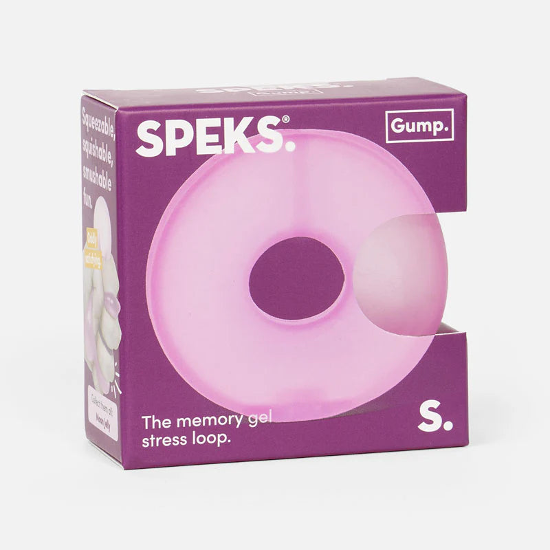 rosa speks loop gumps original, antistressball