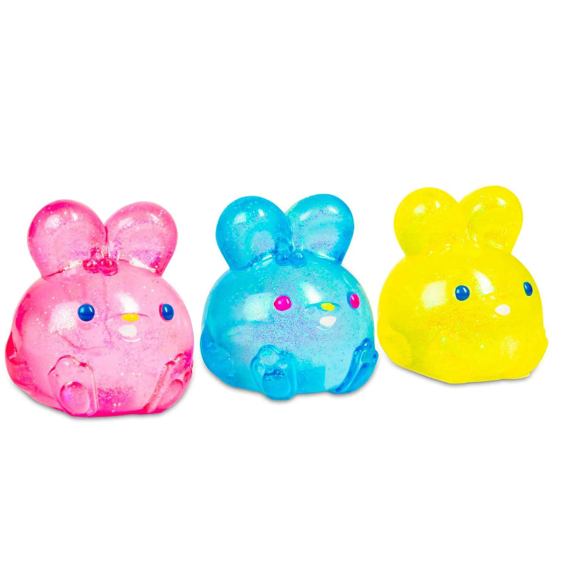 drie kleuren, roze, blauw en geel, jelly hops van needoh, sensoriek fidget