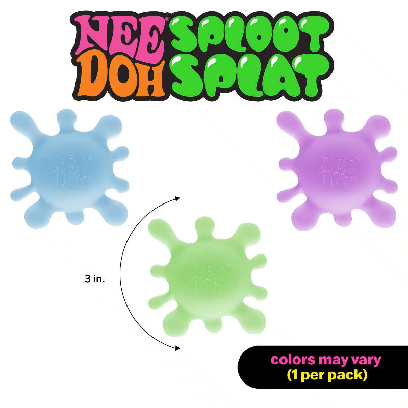 NeeDoh Sploot Splat – Klebriges Fidget-Spielzeug mit Splat-Effekt ...