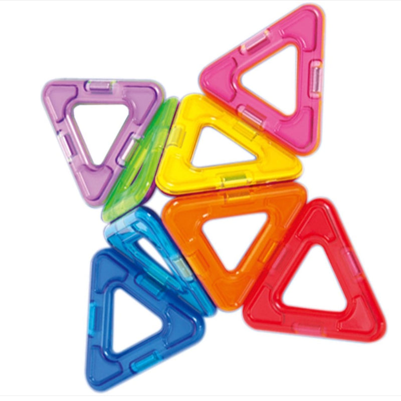 acht driehoekjes van magformer