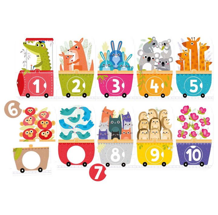 Train number puzzle