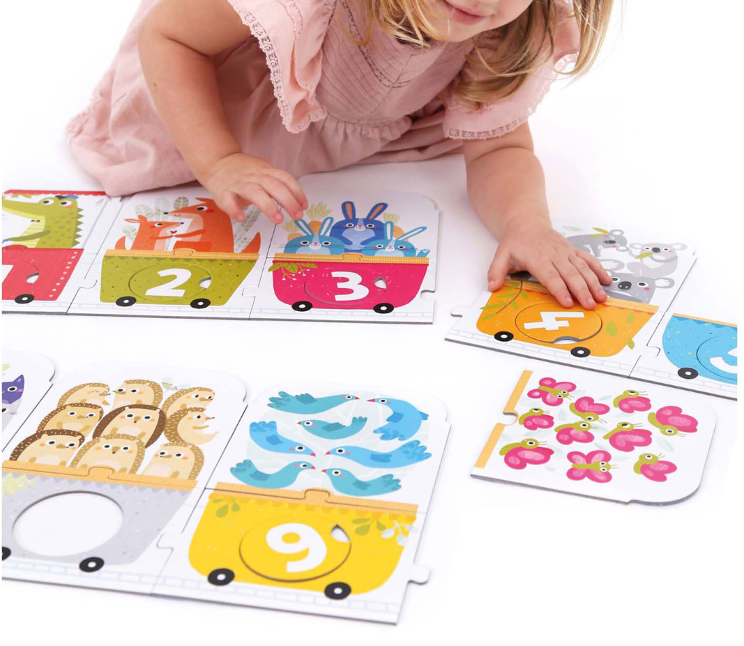 Train number puzzle