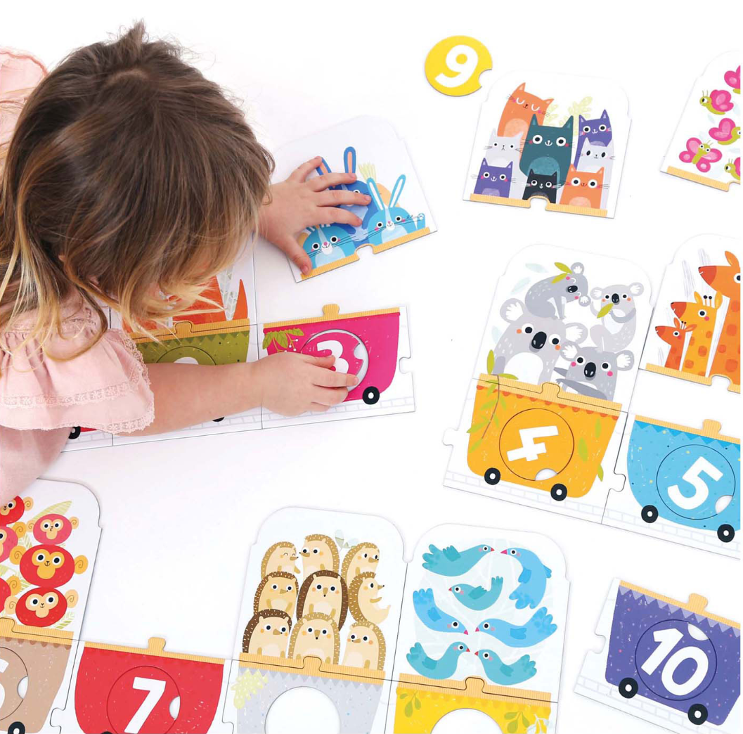 Train number puzzle