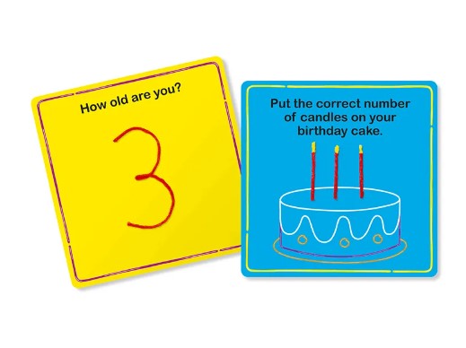 voorbeeld kaarten uit het set wikki stix cijfers, sensoriek en motoriek speelmateriaal voor thuis, praktijk en school