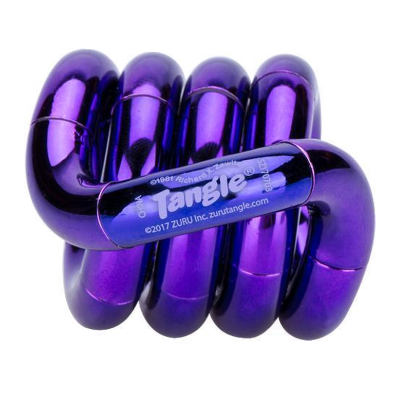 Metallic tangle purple