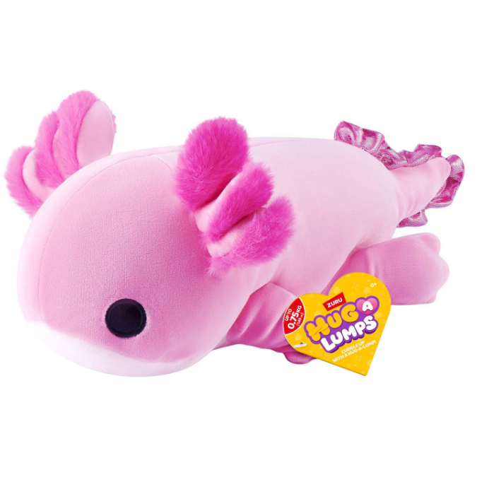 verzwaringsknuffel axolotl Hug-A-Lumps 0,75 kg sensorische knuffel