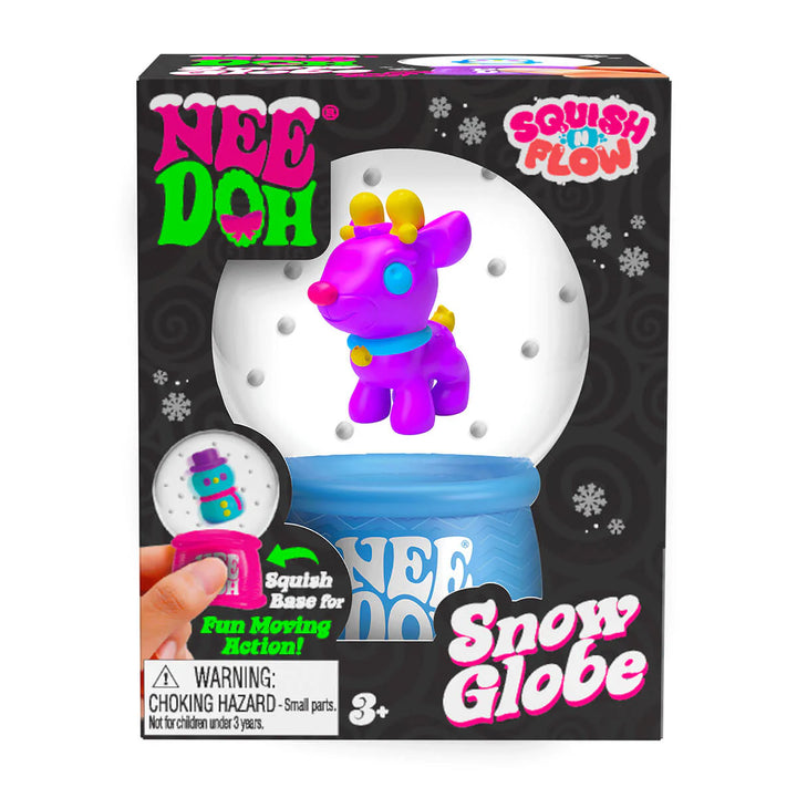 Needoh Squish n flow snow globe