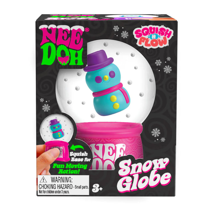Needoh Squish n flow snow globe