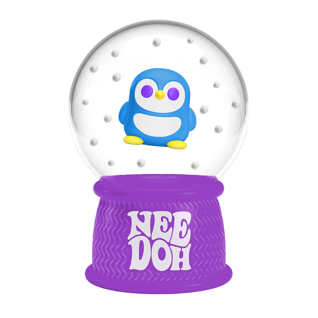 Needoh Squish n flow snow globe