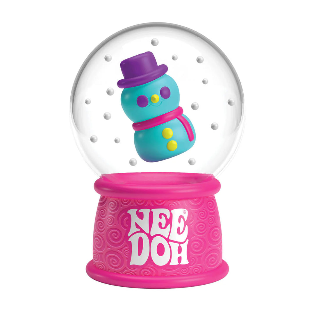 Needoh Squish n flow snow globe