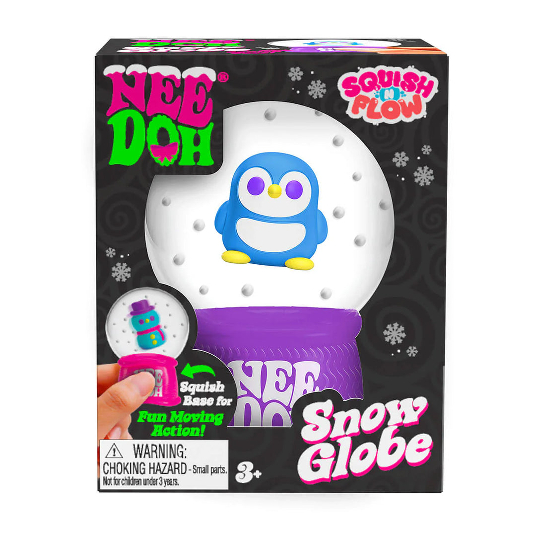 Needoh Squish n flow snow globe