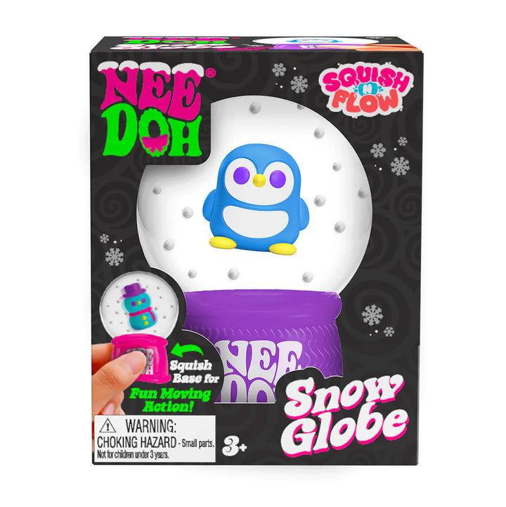 Needoh Squish n flow snow globe