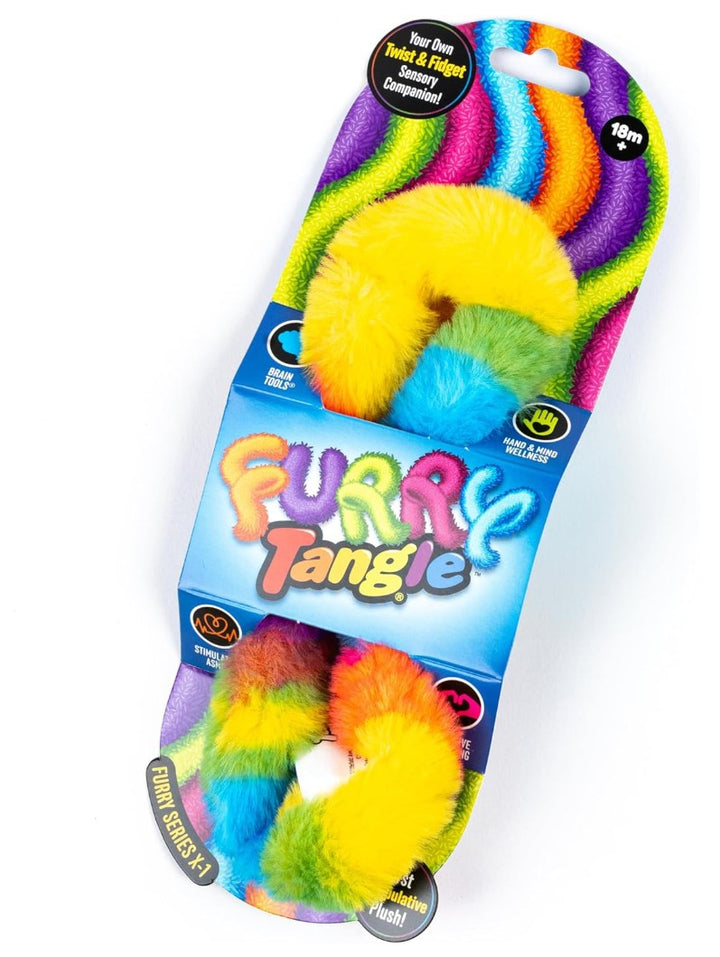 Tangle furry rainbow kaleidoscope Info in verpakking