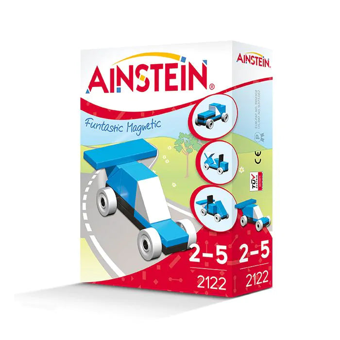Magnetic blocks car
