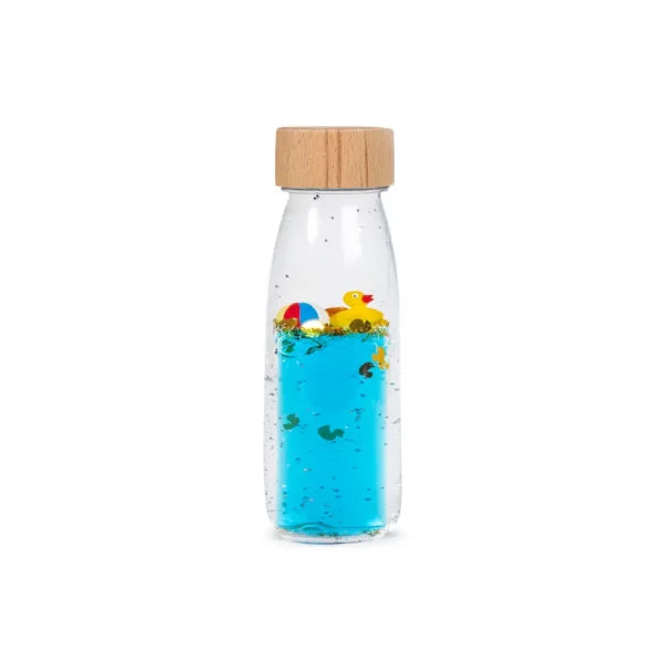 Sensorische fles badeendje