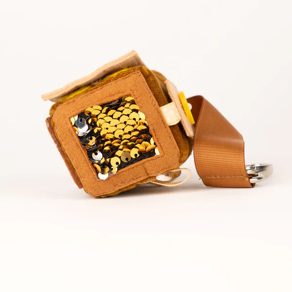 paijetten op fidget cube, friemelspeelgoed, calmi cube